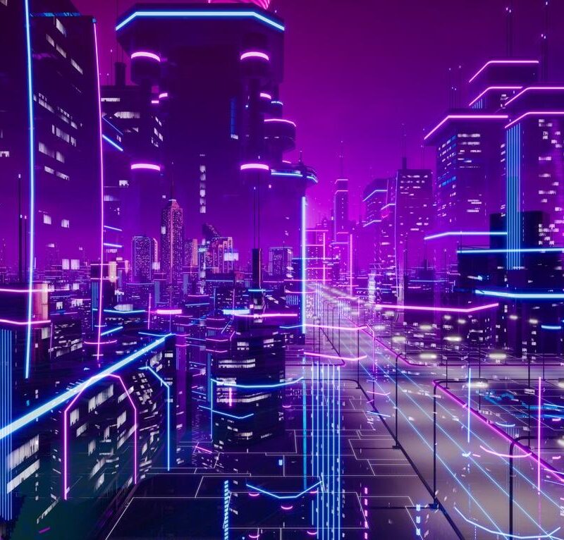 Metaverse city
