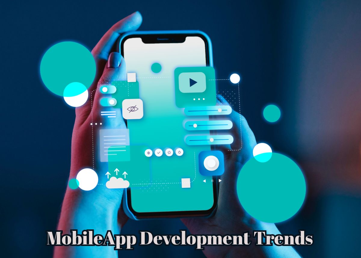 Seattle Software Developers | The Future of Mobile App Development Trends To Look Out For | Seattle Software Developers | The Future of Mobile App Development Trends To Look Out For | Mobile app development trends illustration showcasing future technologies and design innovations