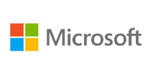Microsoft logo.