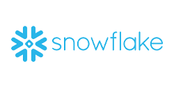 Snowflake logo.